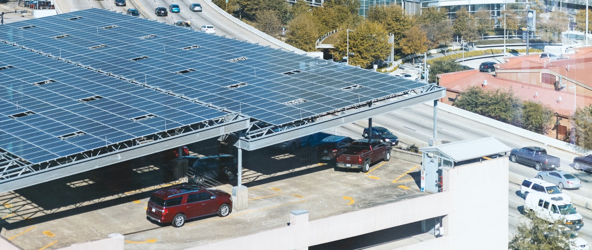 Rooftop PV for parking lots